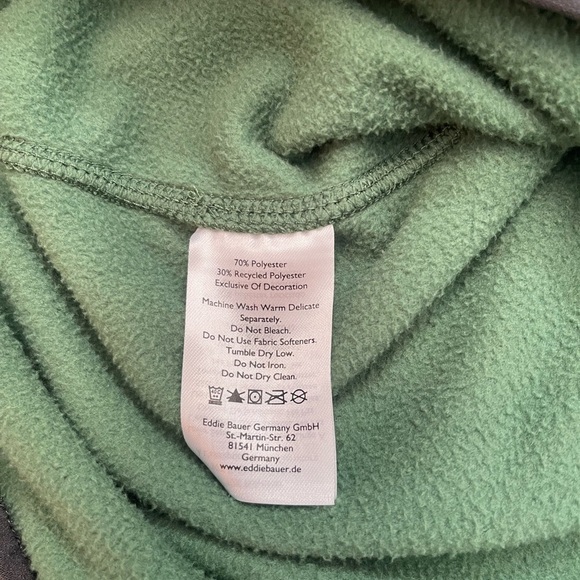 Eddie Bauer Men’s Fleece Long Sleeve Pullover Size LT - Picture 5 of 5